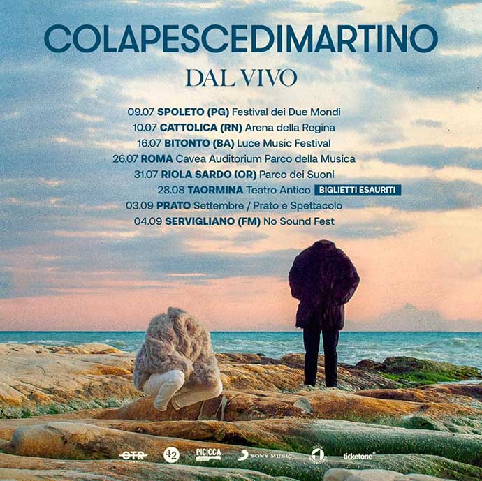 colapesce di martino tour 2021