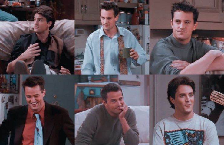 Chandler Bing nelle sue evoluzioni 