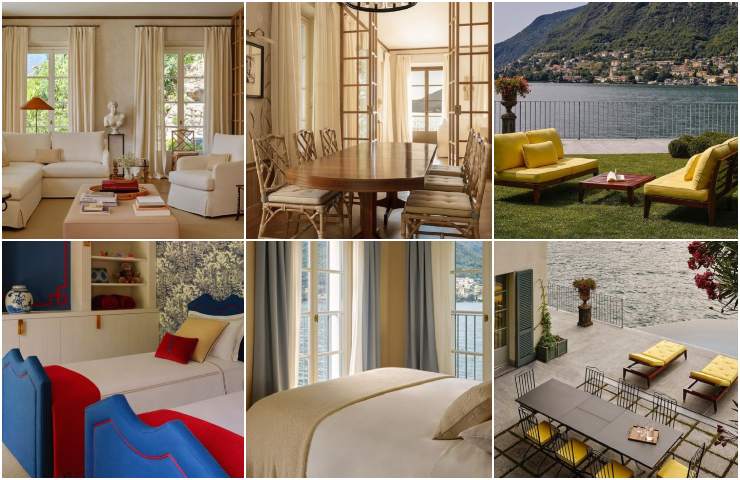 gli interni della nuova villa dei ferragnez sul lago di Como