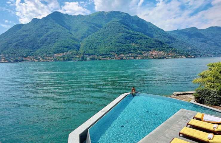 weekend Ferragnez villa lago di Como