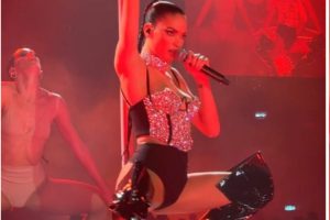 Elodie e Iannone reazione concerto