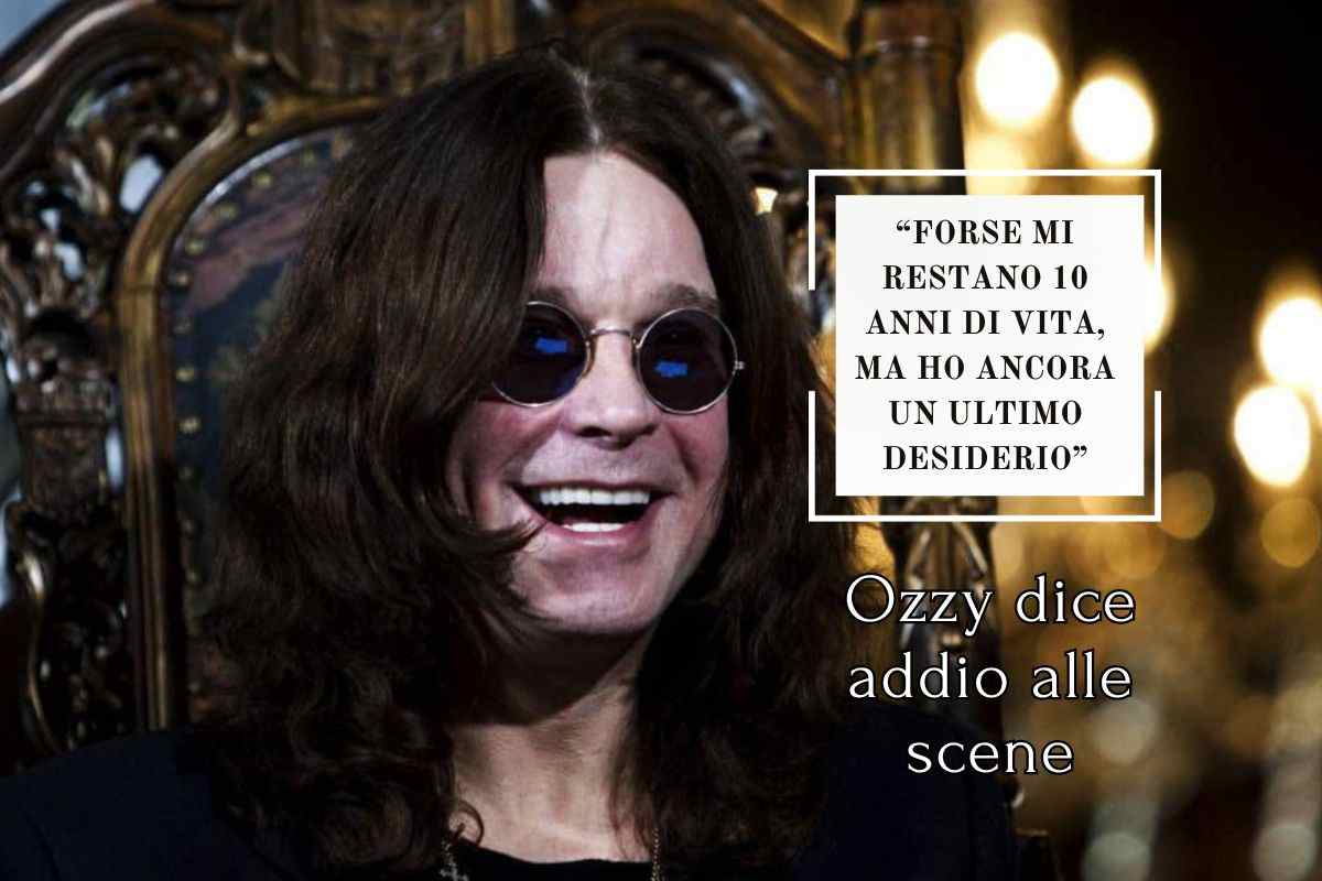 Il cantante Ozzy Osbourne