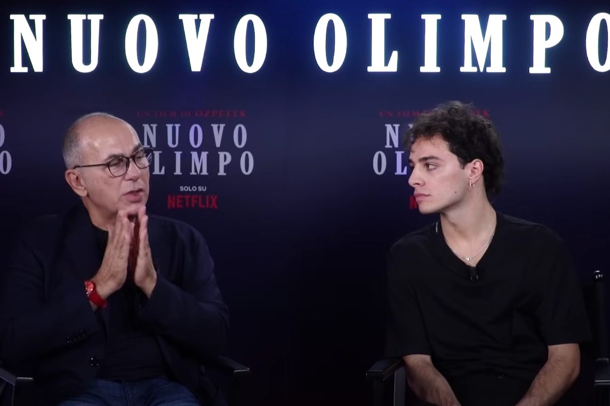 Il regista Ozpetek e l'attore Gavino alla Festa del Cinema di Roma