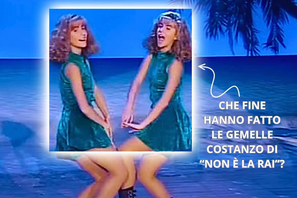 Le sorelle Costanzo che ballano