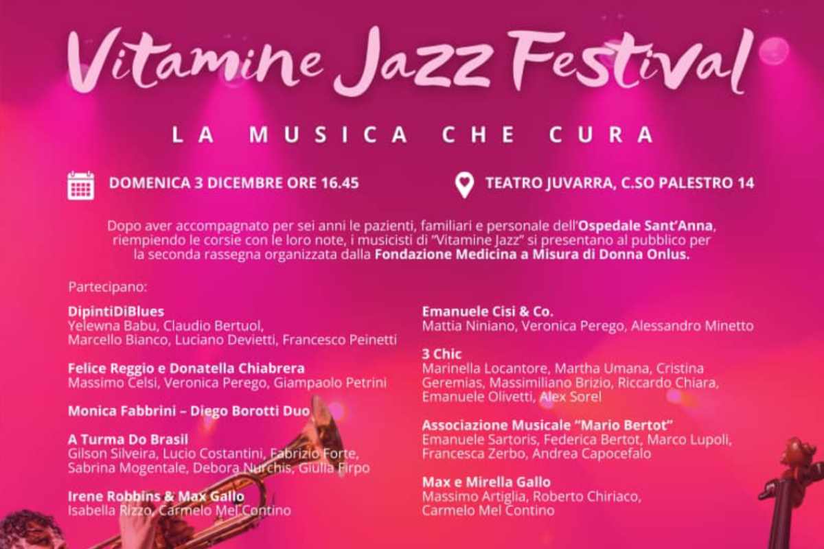 Locandina Vitamine Jazz festival 2023