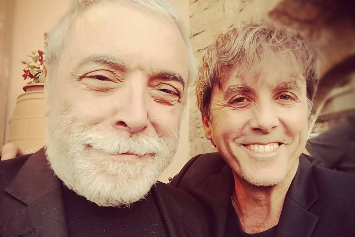 Nino Frassica e il chitarrista Tony Canto