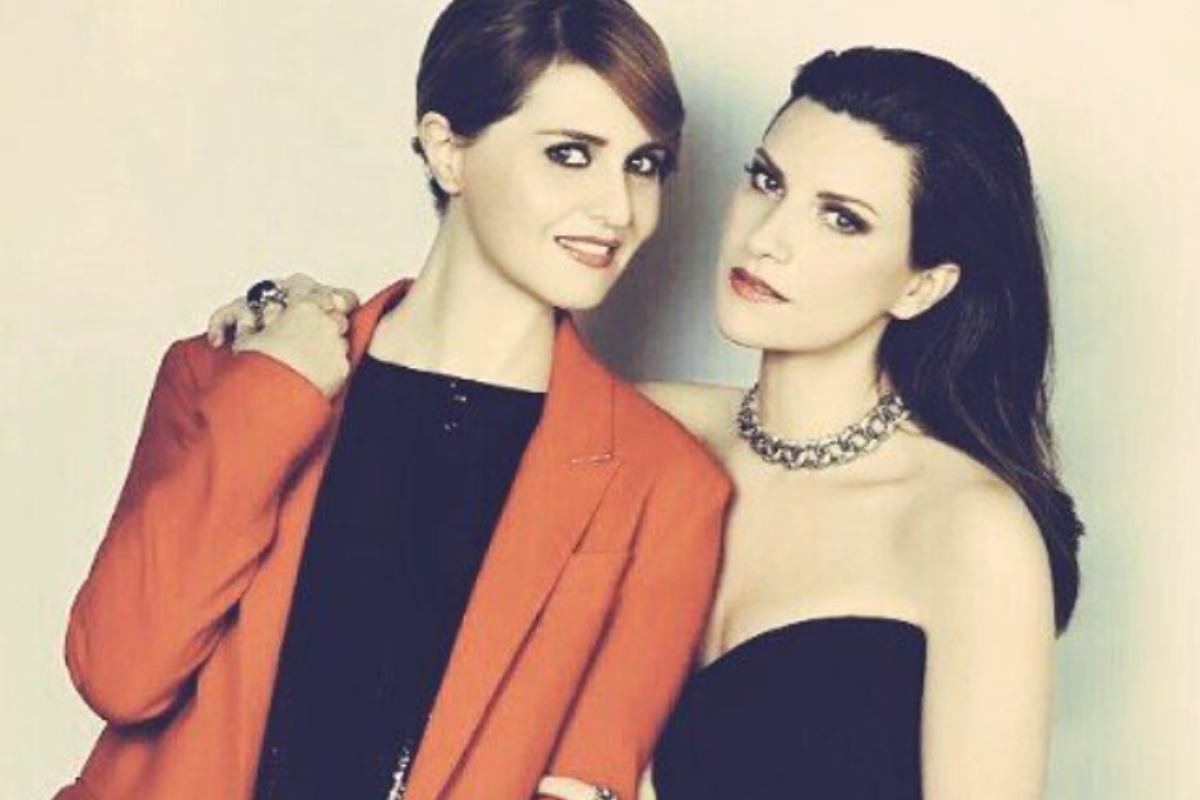 Paola Cortellesi e Laura Pausini