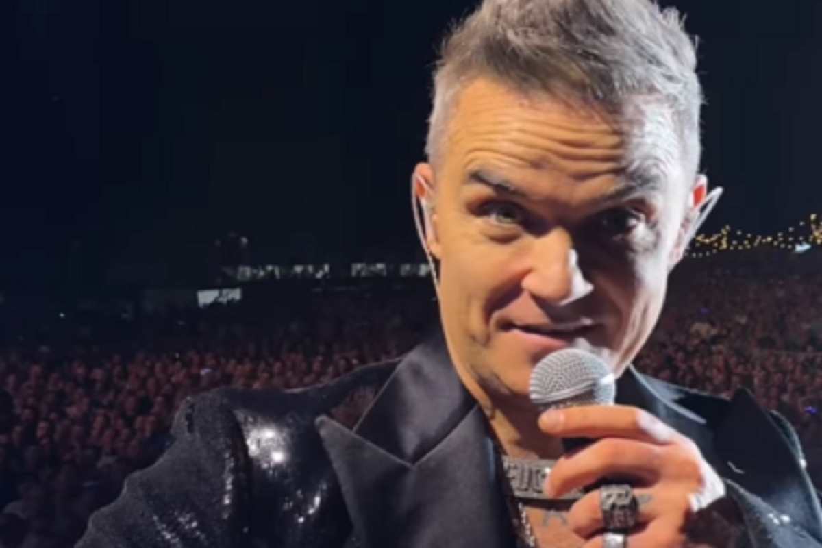 Robbie Williams in concerto