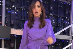 Caterina Balivo gesto pausa lavoro