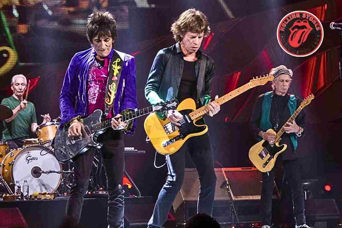 I Rolling Stones in un concerto del 2015