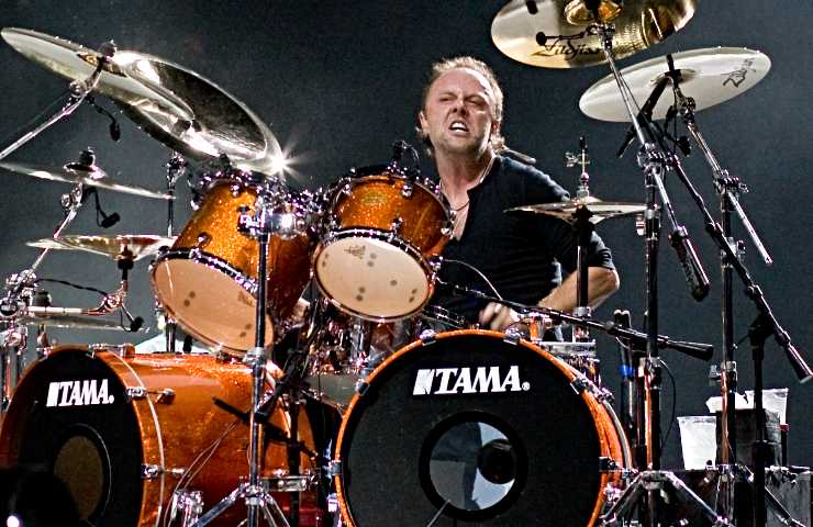 Il batterista Lars Ulrich