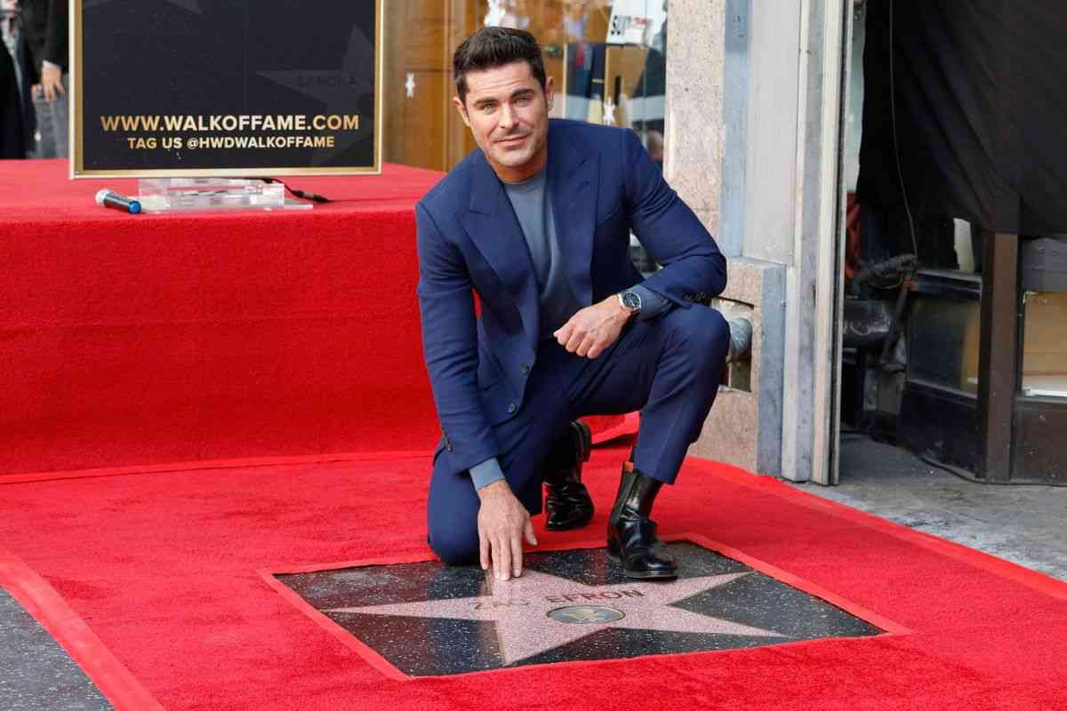 L'attore Zac Efron