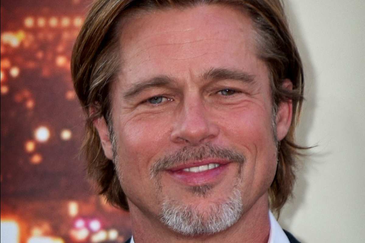 L'attore hollywoodiano Brad Pitt