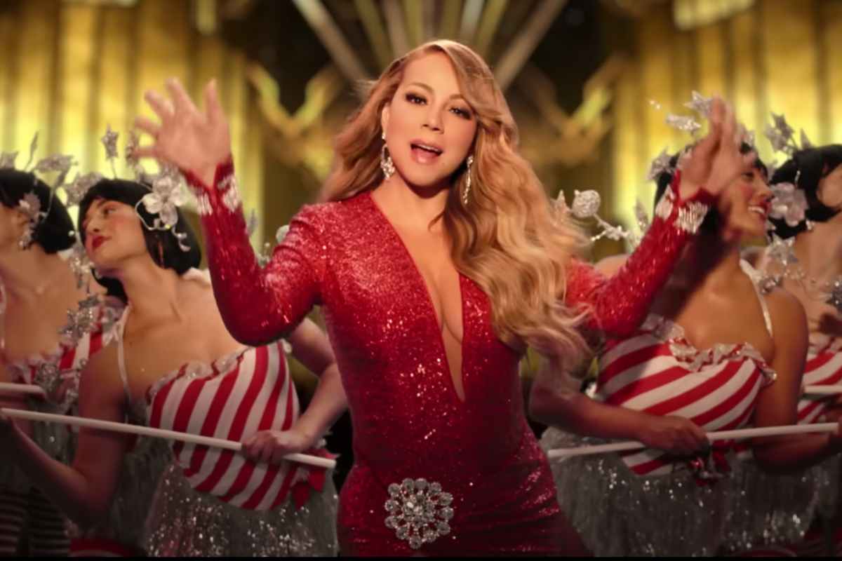 Mariah Carey nel videoclip