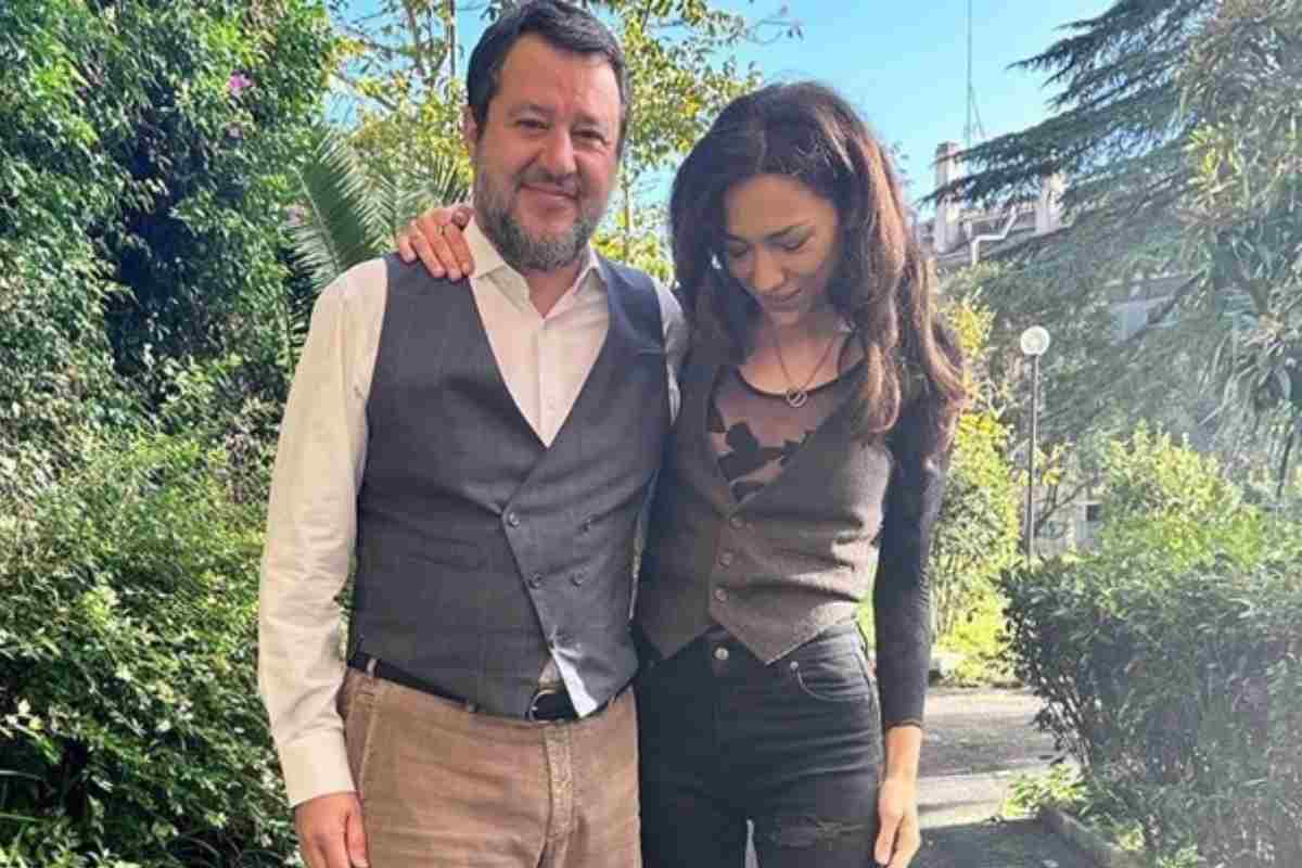 Francesca Verdini e Matteo Salvini travolti dallo scandalo su padre e fratello di lei