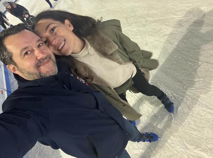 Francesca Verdini e Matteo Salvini travolti dallo scandalo su padre e fratello di lei