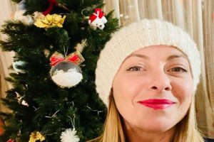 giorgia meloni primo natale da single