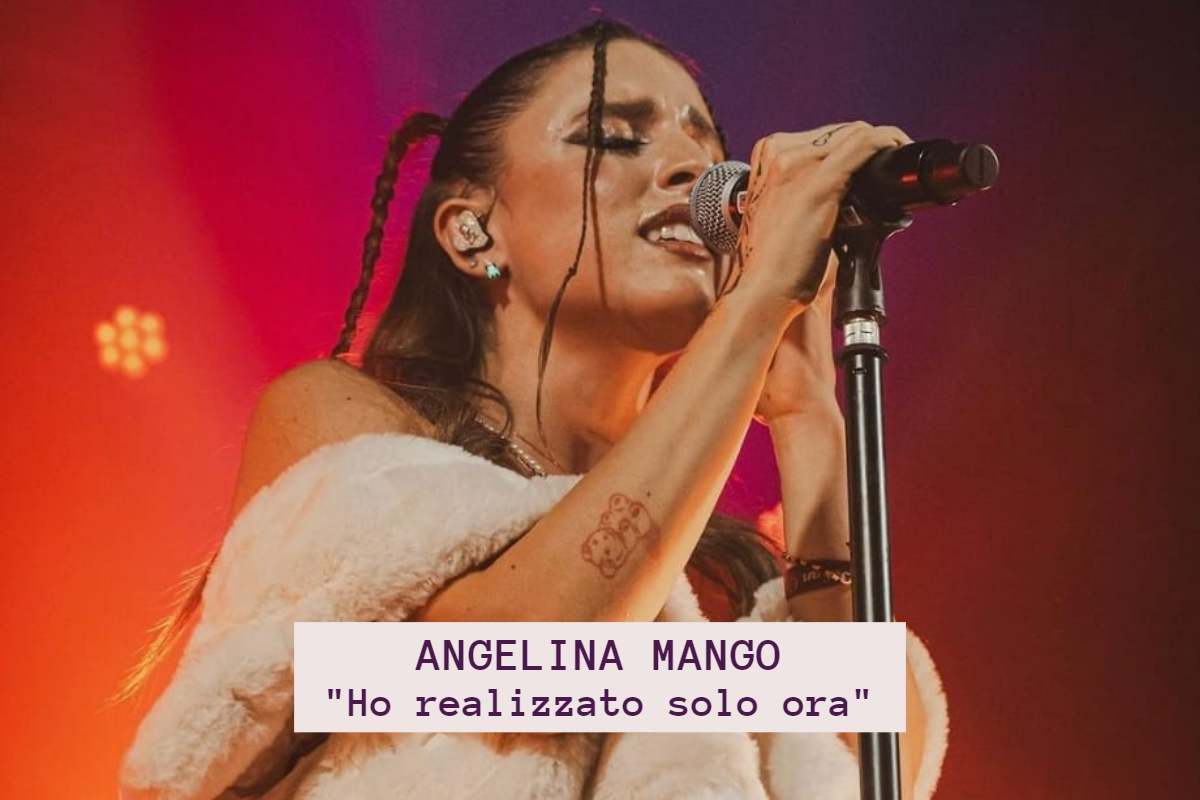 Angelina Mango che canta