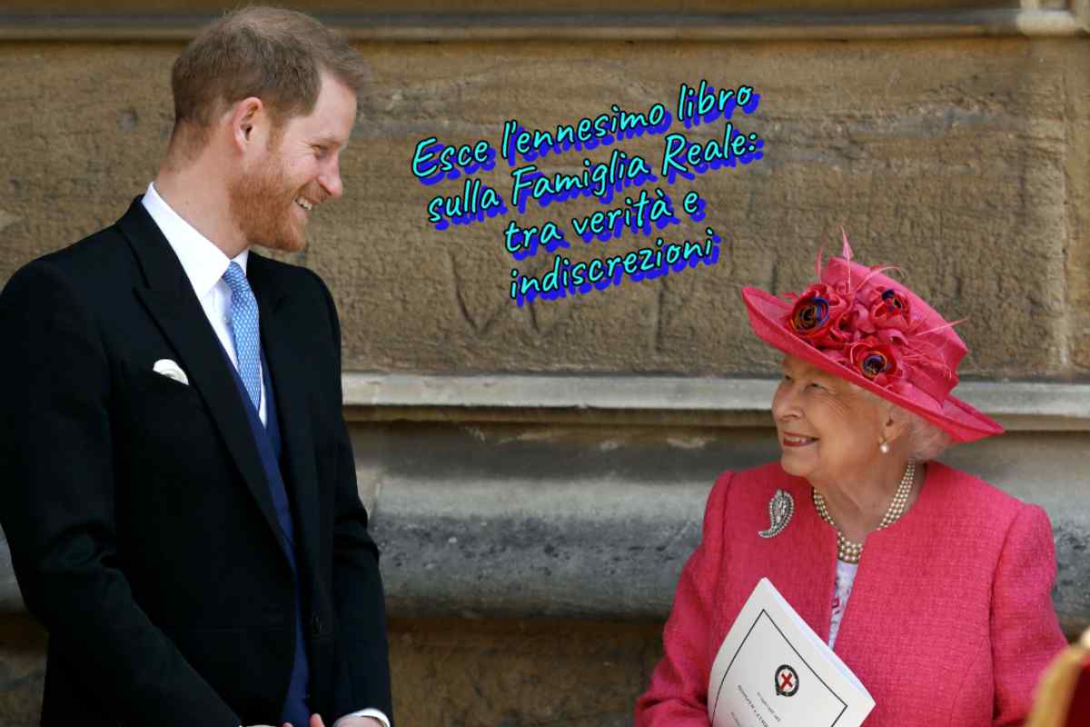 Il Principe Harry sorride insieme alla Regina Elisabetta