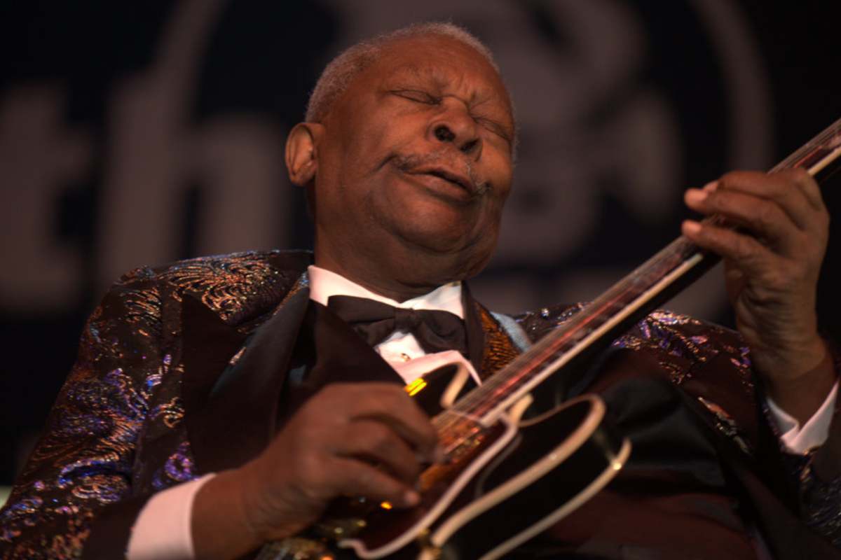 Il musicista BB King