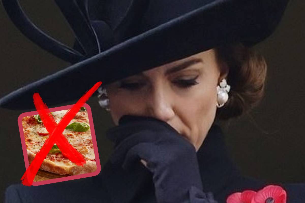 Kate Middleton e la pizza, è odio-amore per colpa di William