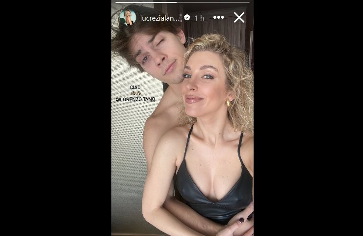 Lorenzo Tano e Lucrezia Lando ancora senza veli su Instagram