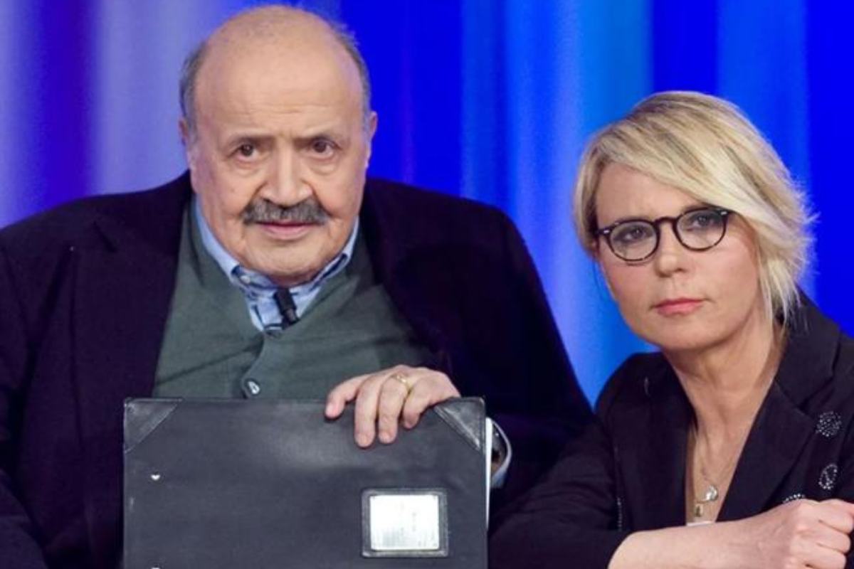 De Filippi e Fazio in ricordo di Maurizio Costanzo