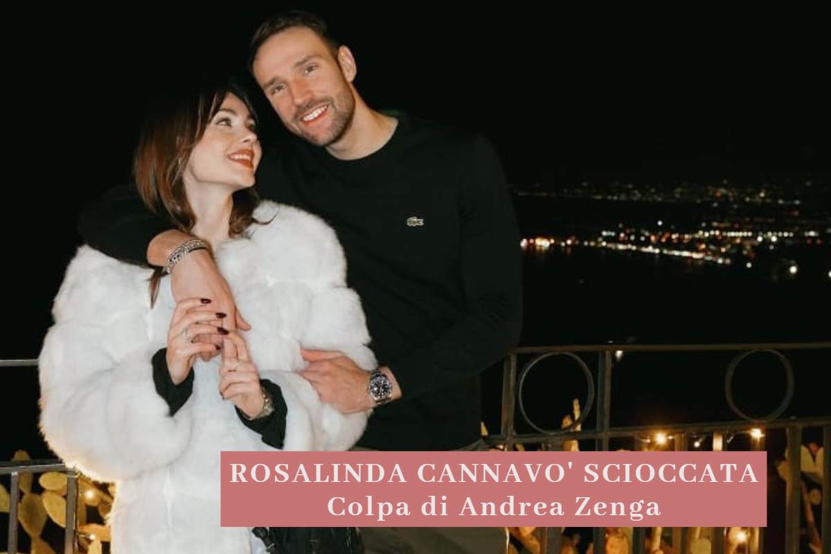 Rosalinda Cannavò e Andrea Zenga sorridenti