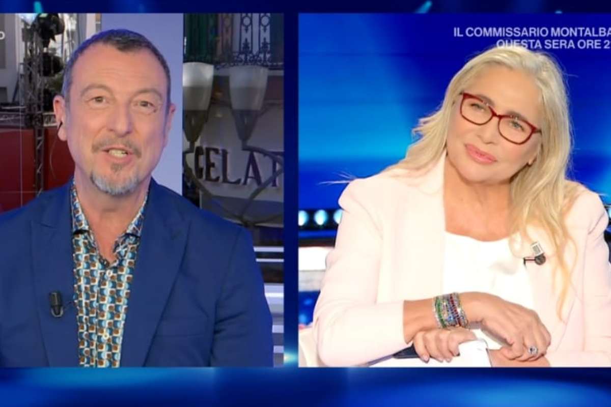 il conduttore amadeus