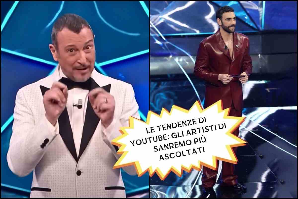 Amadeus e Mengoni conduttori Sanremo