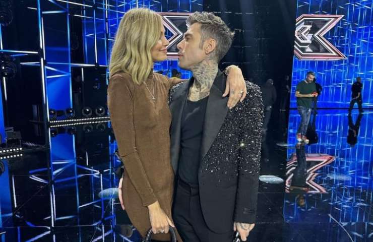 Chiara Ferragni e Fedez a x factor
