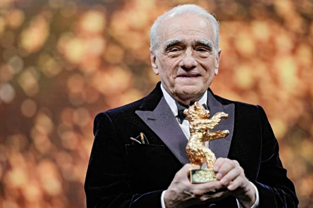 Martin Scorsese con il Leone d'Oro