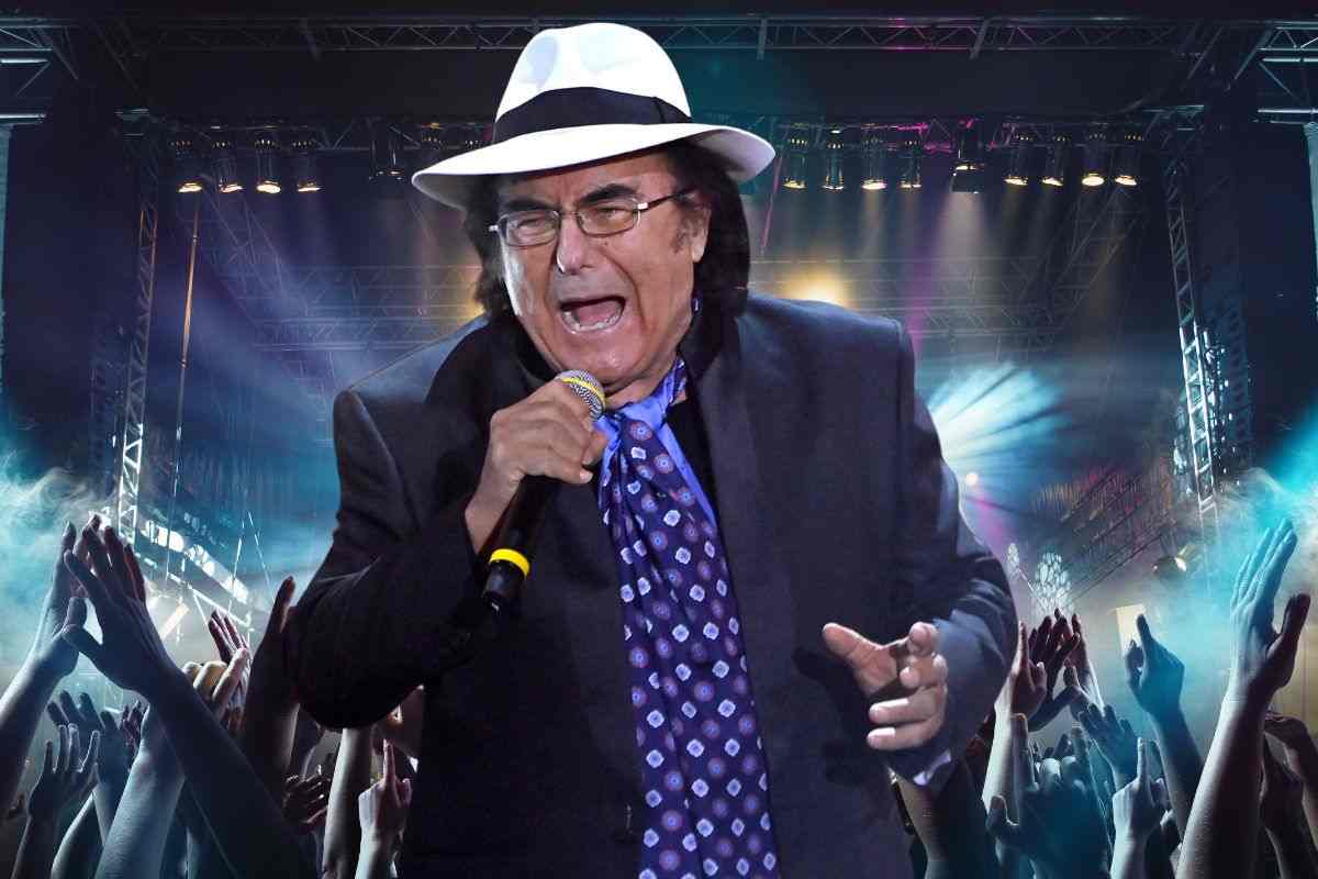 Albano canta dal vivo