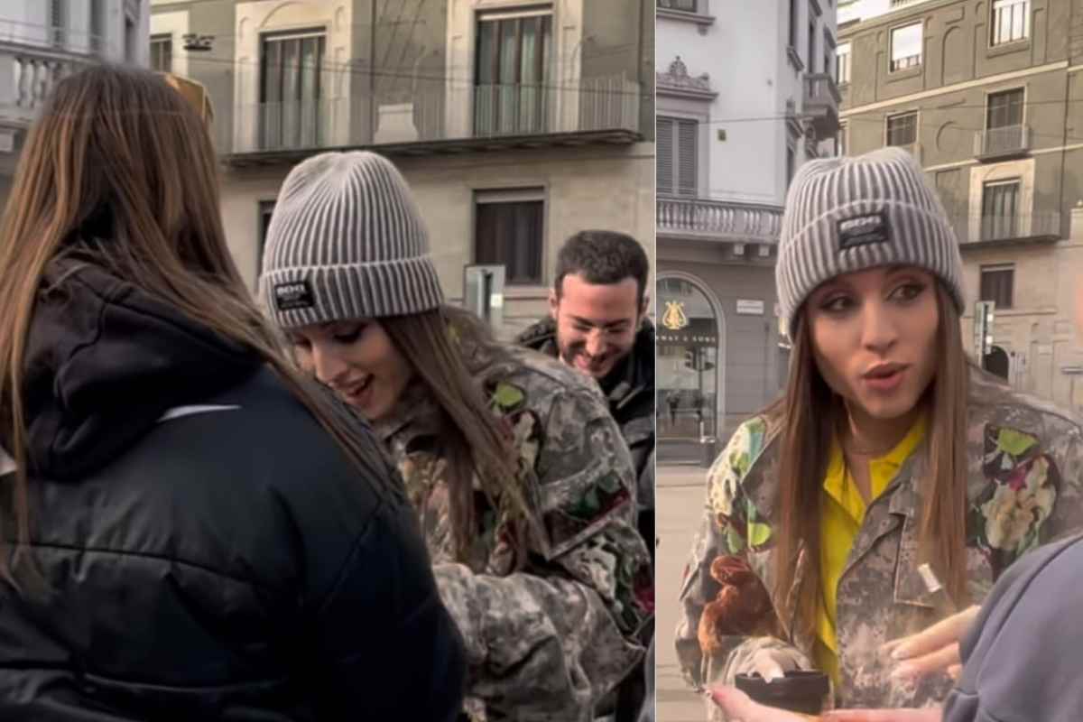 Angelina Mango incontra i fan