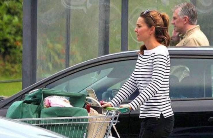 Kate Middleton al supermercato