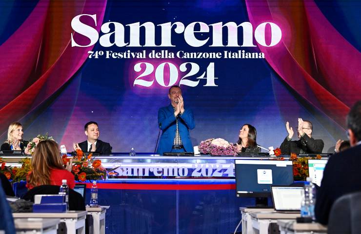 Amadeus Sanremo 2024 record ascolti 