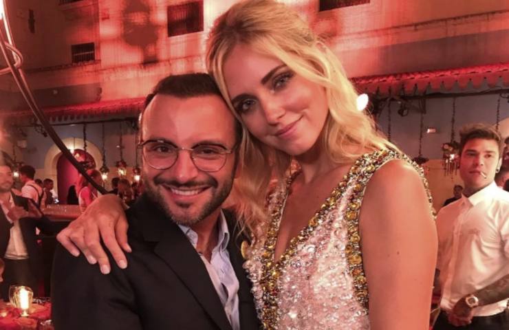 Chiara Ferragni e Fabio Maria Damato manager