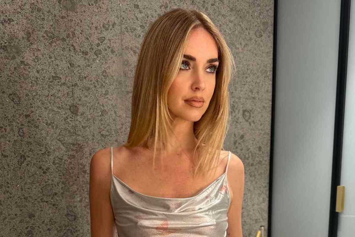 Chiara Ferragni rifugia braccia LUI