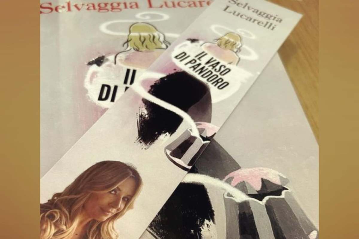 Lucarelli libro Ferragnez motivo caduta