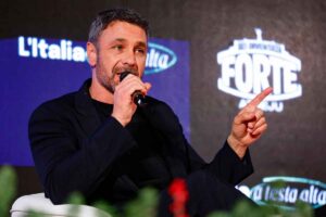 Raoul Bova sul palco di Atreju